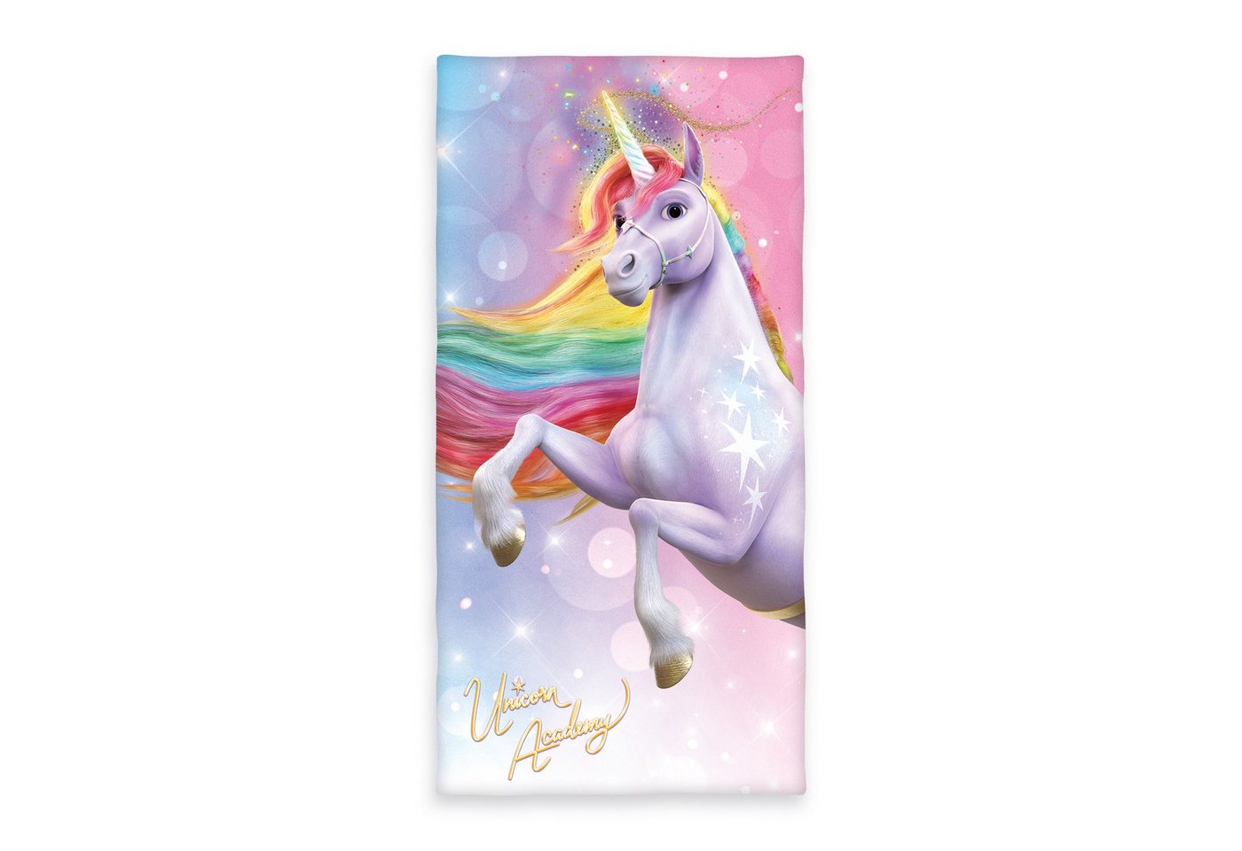 Brilliant Badetuch / Unicorn Academy / 75x150cm / 100% Baumwolle, 100% Baumwolle