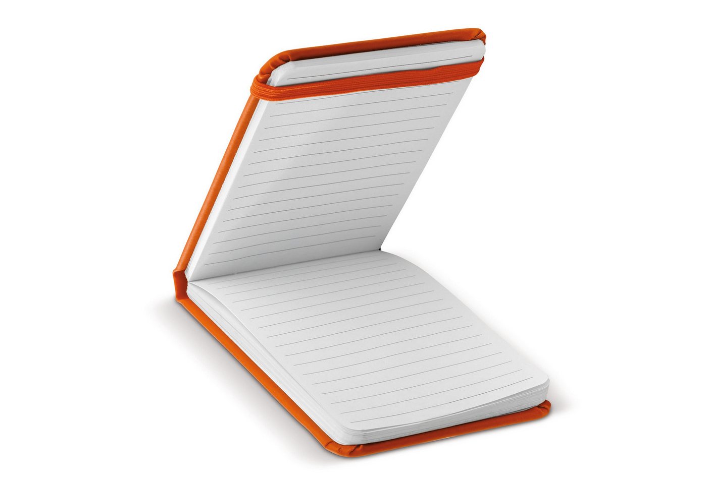 TOPPOINT Notizbuch Reporter Notizbuch / DIN A6 / 160 S. / liniert / PU Hardcover / Farbe: