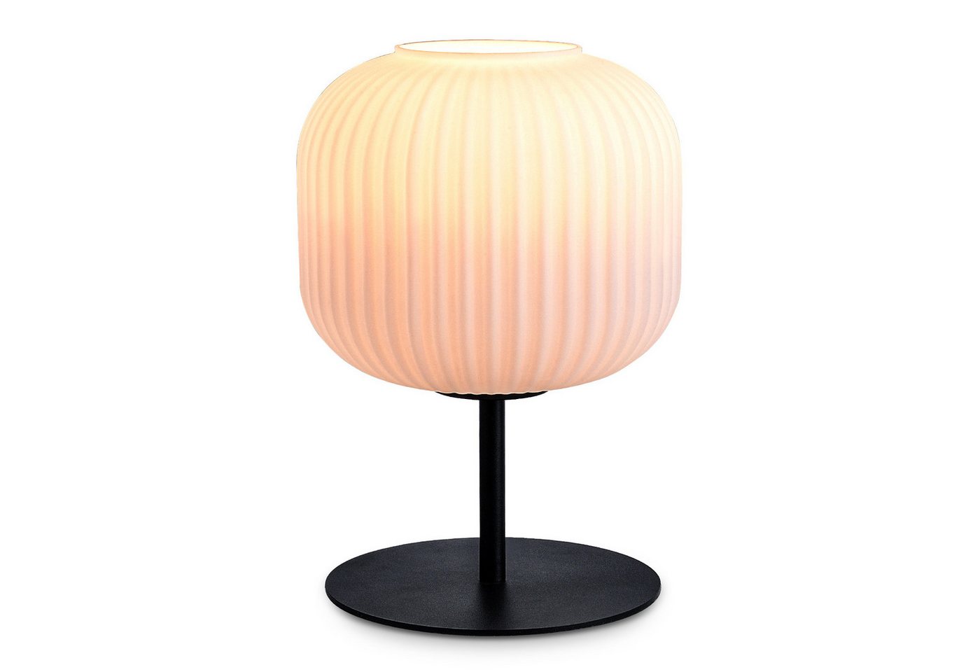 STANBOW Tischleuchte Nachttischlampe,Ein-/Ausschalter, ohne Leuchtmittel 1.8m, Warmweiß, E27,PVC Kabel, Tischlampe für Wohnzimmer Schlafzimmer Bild 3