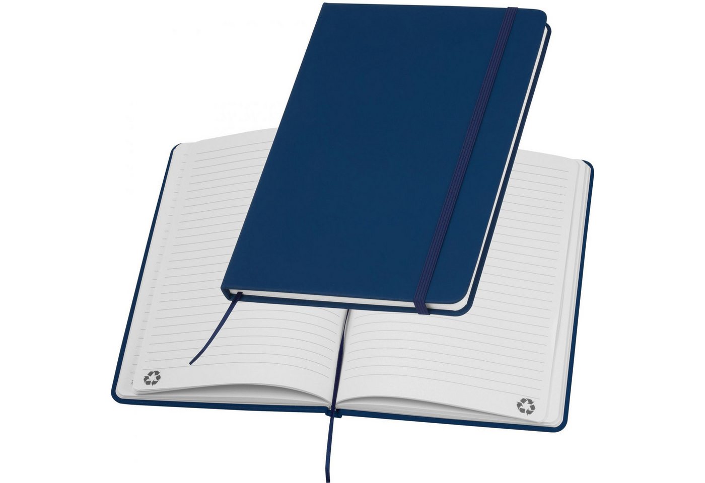 Macma Notizbuch Notizbuch / DIN A5 / Umschlag aus PU / 160 linierte Seiten / Farbe: du Bild 2