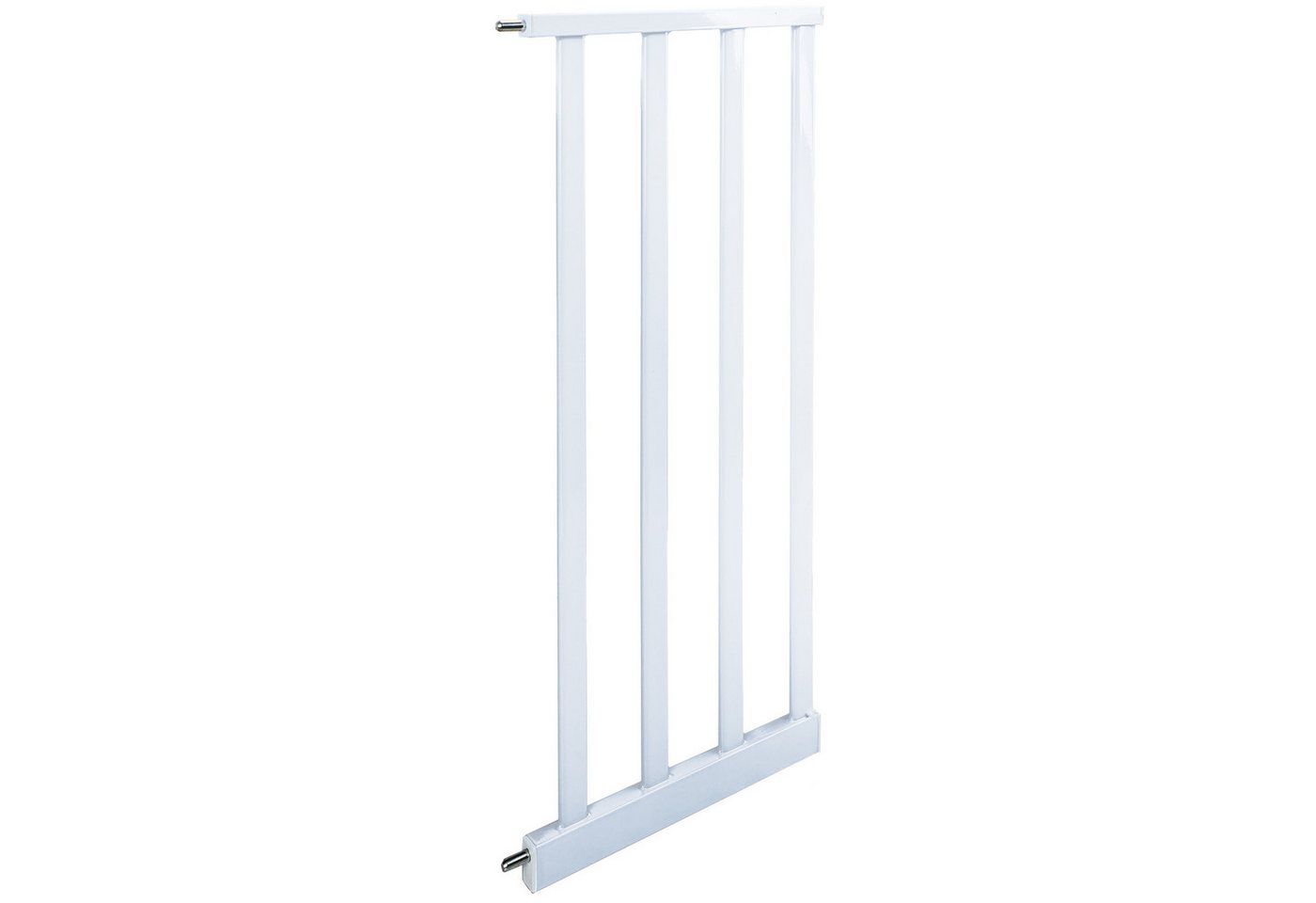 RAMROXX Treppenschutzgitter 110-120cm Türgitter Weiß RAMROXX Kindersicherung 77cm Hoch
