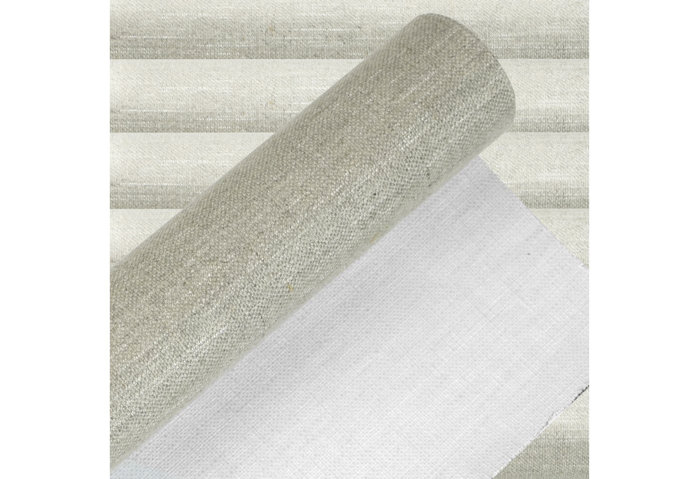ESENG Maltuch Leinwand aus 100 % Leinen – 420 g/m², zum Bespannen von Keilrahmen Bild 4
