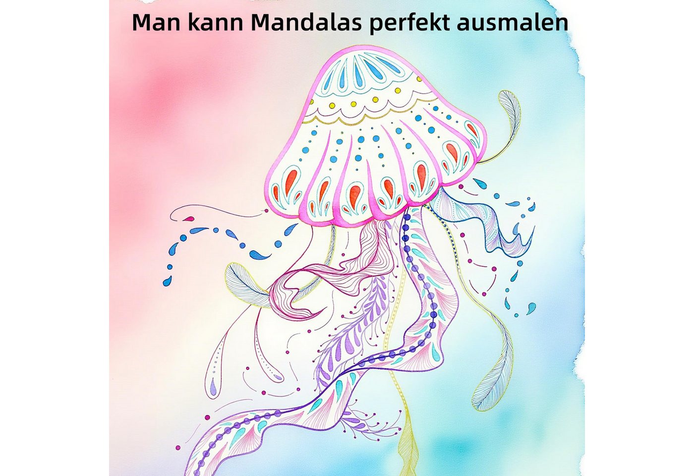 FOUORTUNATE-BEE Filzstift Doppelbürsten-Stiftset mit Wasserfarbe – 24/36/72 Farben, (36-tlg), Feinliner- & Brushpen-Set für Malbücher, Handlettering und Manga Bild 5