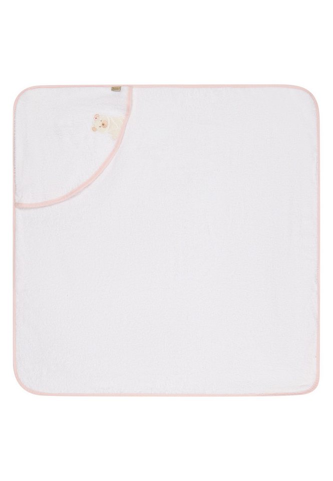 Sterntaler® Badetücher Kapuzenbadetuch 80x80 cm BÄR Betty, Frottee (1-St), Kapuzenbadetuch 80x80cm, aus weichemFrottee, mit süßer Applikation Bild 5