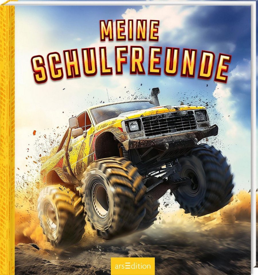 Freundebuch Meine Schulfreunde – Monstertruck