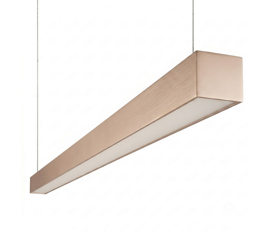 LUXULA LED Pendelleuchte LUXULA LED Linearleuchte 120 cm 40 W CCT einstellbar Gold, Farbwechsler Bild 2