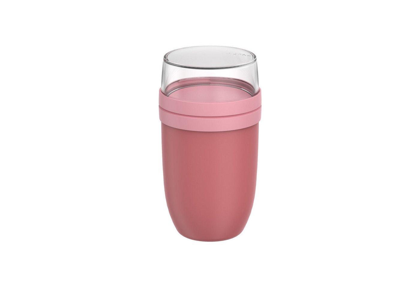 Mepal Lunchbox Ellipse Lunchpot XL 750 ml + 300 ml, Kunststoff, (1-tlg), Spülmaschinengeeignet, Mikrowellenfest