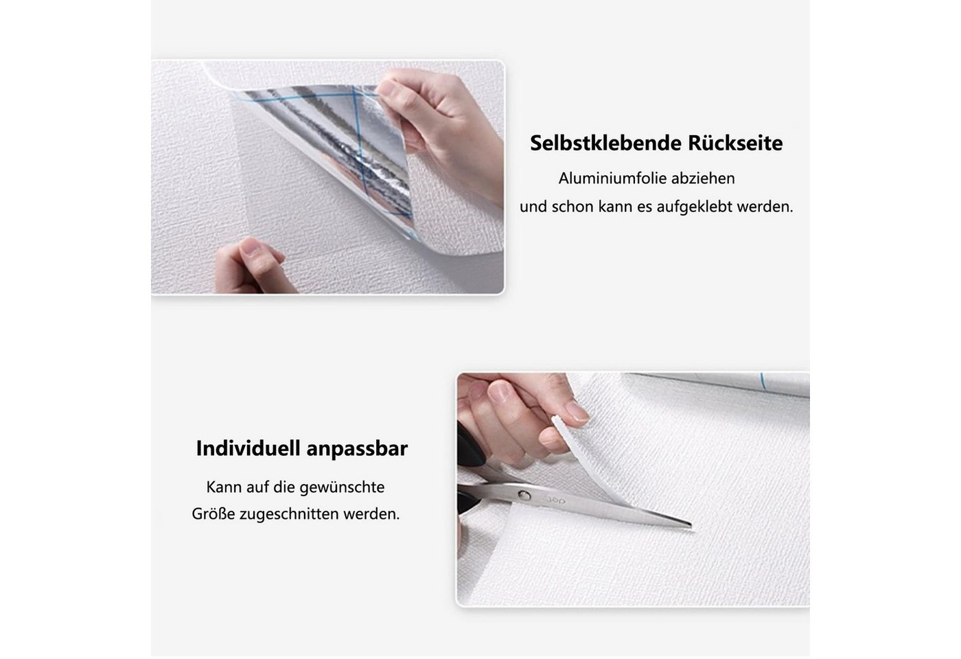 Diwzbyn Fliesenaufkleber Deckenplatten Selbstklebend,Deckenverkleidung Selbstklebend, Abziehbares Design, FüR Wohnzimmer,Schlafzimmer,Badezimmer Bild 4