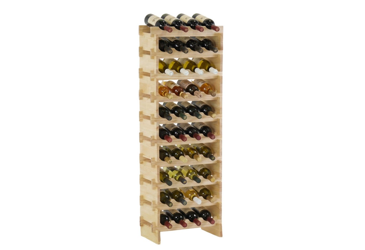 PROREGAL® Weinregal NAVARRA aus Holz Bild 5