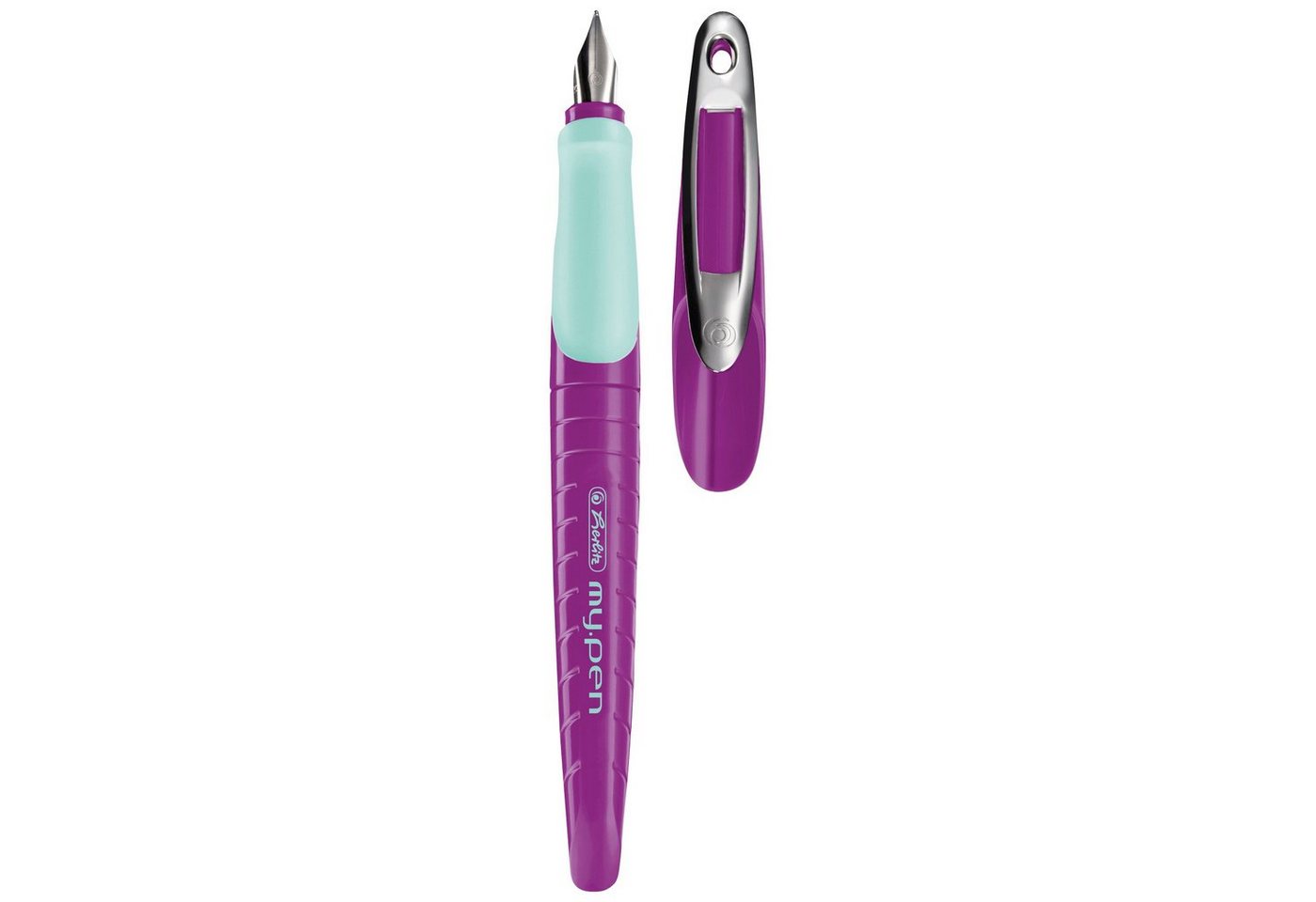 Herlitz Füllhalter Herlitz Füllhalter / Linkshänder-Füller / Farbe: lila/minze Bild 3