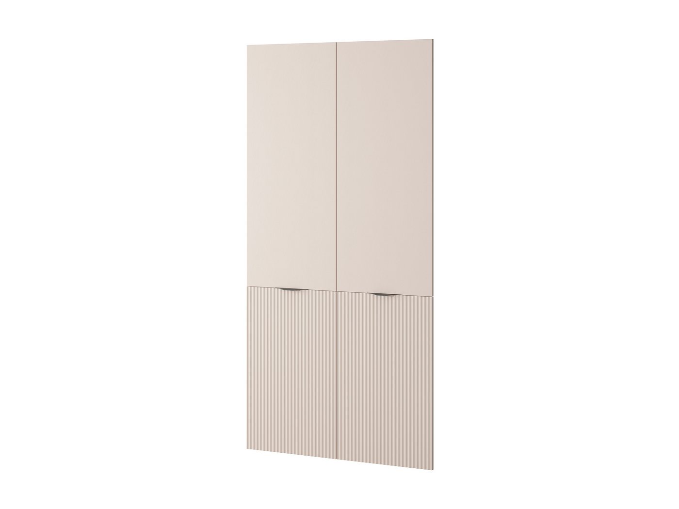 MOEBLO Drehtürenschrank MINEWRA NOVA (Kleiderschrank 2/4 türig Schrank Garderobe, Schlafzimmer, Drehtürenschrank, Falttürenschrank, Schrank mit Einlegeböden und Kleiderstange) (BxHxT):101/202x200x49 cm Bild 5
