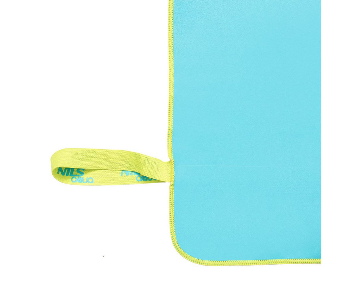 NILS AQUA Sporthandtuch Schnelltrocknendes Handtuch Outdoor Campinghandtuch Mikrofaserhandtuch, 100x180cm, platzsparend, perfekt für unterwegs