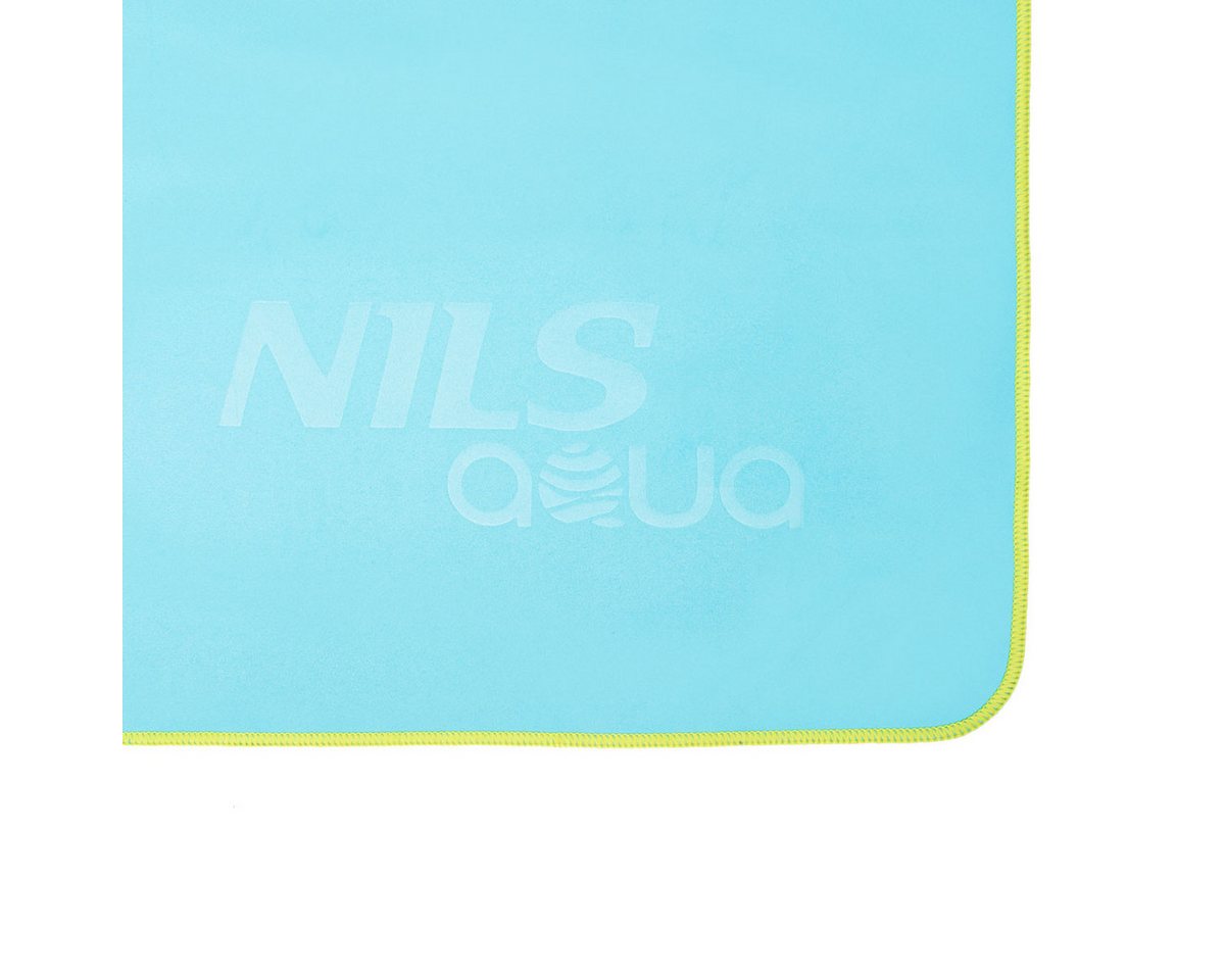 NILS AQUA Sporthandtuch Schnelltrocknendes Handtuch Outdoor Campinghandtuch Mikrofaserhandtuch, 100x180cm, platzsparend, perfekt für unterwegs Bild 2