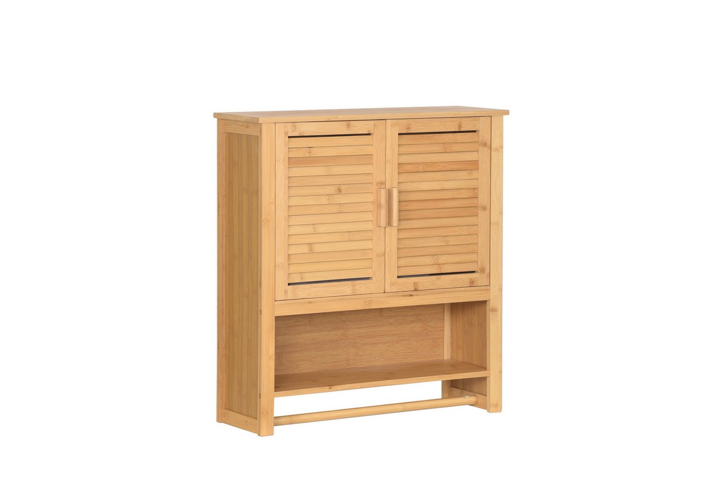 AD.CON Wandhängeschrank Hängeschrank Wandschrank Handtuchhalter Ablage Badschrank Regalfächern Bild 4