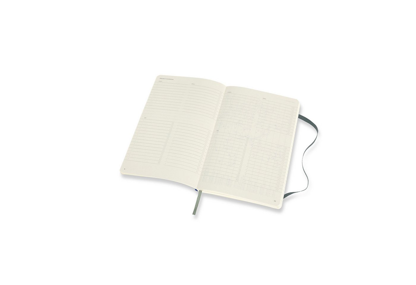 MOLESKINE Notizbuch, Professionel - Weicher Einband - Groß (13x21) - Soft Cover - Waldgrün