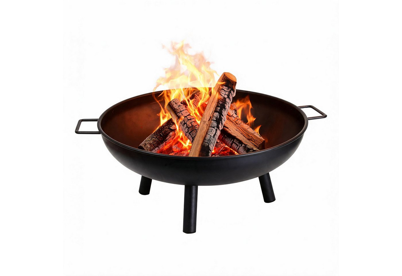 Montafox Feuerschale Feuerschale Metall Ø 58 cm für Garten und Terrasse Bild 4