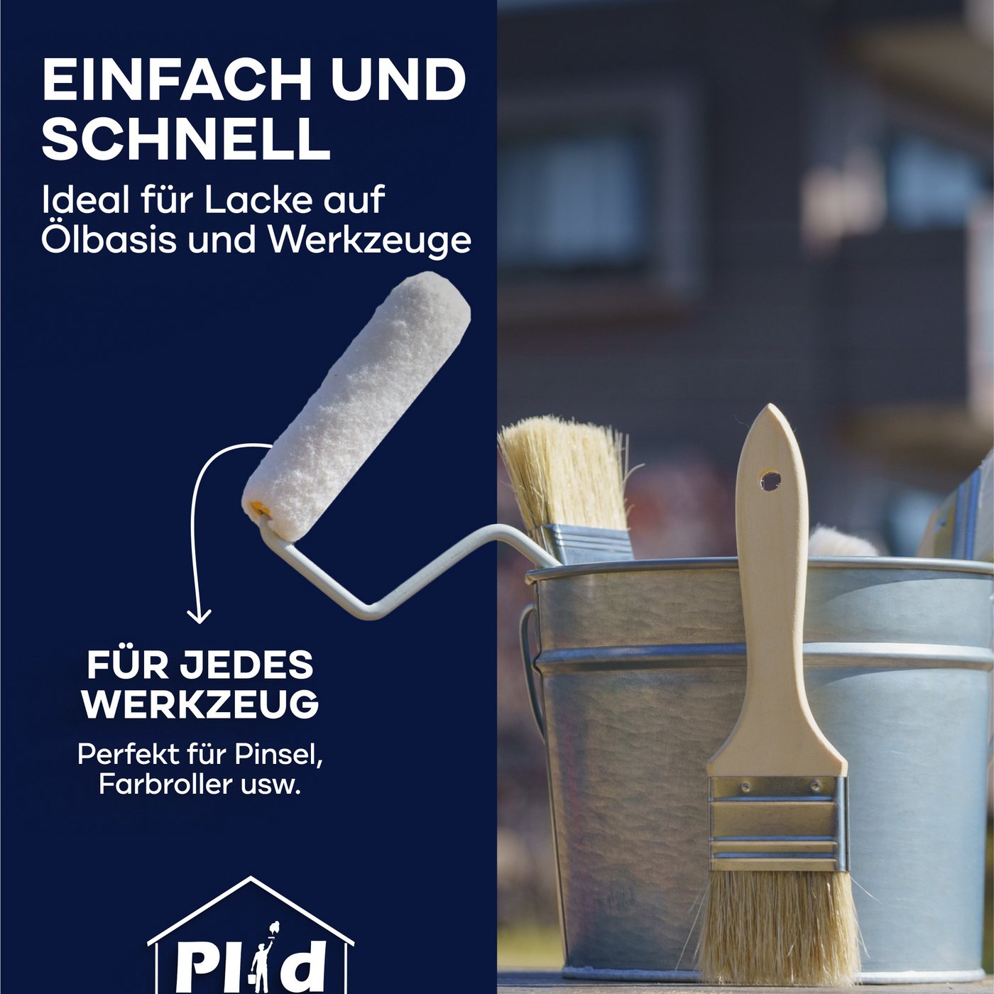 plid Lack Premium Terpentinersatz Universalreiniger Bremsenreiniger, Schnelltrocknend Bild 4