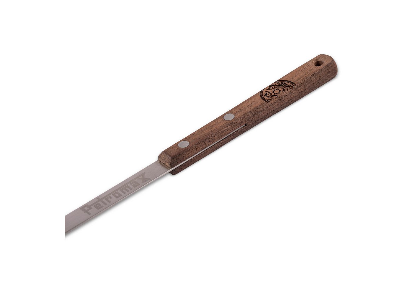 Petromax Grillspieß 4er Set, Spieß Edelstahl, Griff Walnussholz (Spar-Set, 4-St., 4 x Grillspieße), geeignet für Fleisch, Gemüse, Schaschlik, BBQ Bild 5