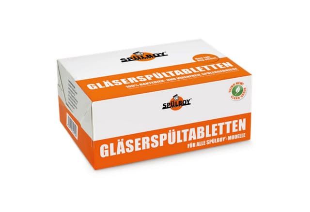 BieTal SPÜLBOY® Classic Gläserspültabletten - 48 Stück Reinigungskonzentrat