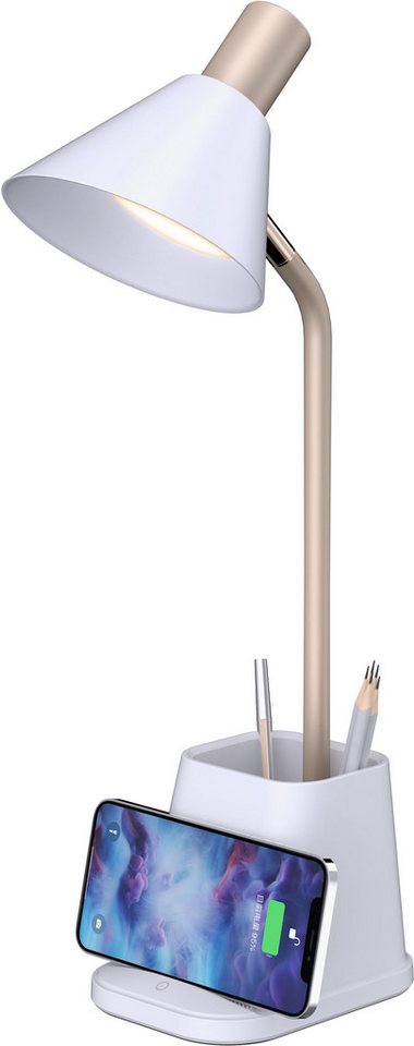 Northpoint LED Schreibtischlampe Dimmbar mit Wireless Charging & Farbtemperaturwechsel Bild 3