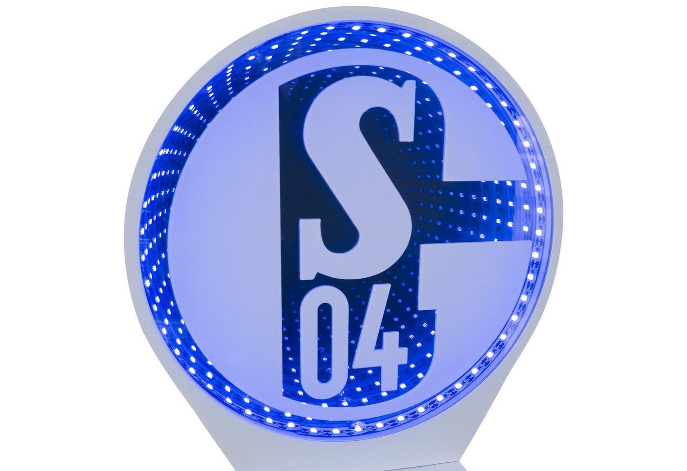 FC Schalke 04 LED Dekolicht LED-Licht Logo Mirror