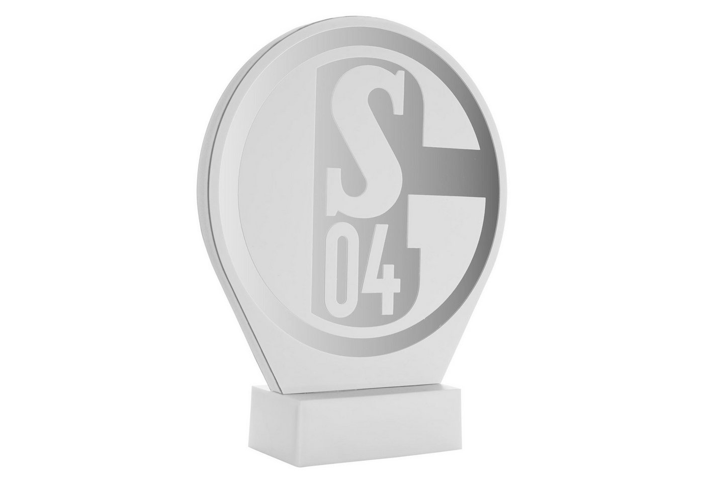 FC Schalke 04 LED Dekolicht LED-Licht Logo Mirror Bild 2