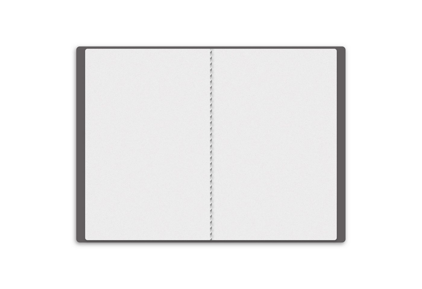 itenga Organisationsmappe itenga Zeugnismappe A4 Kunststoff Sichtbuch Motiv Blockgame PIXEL