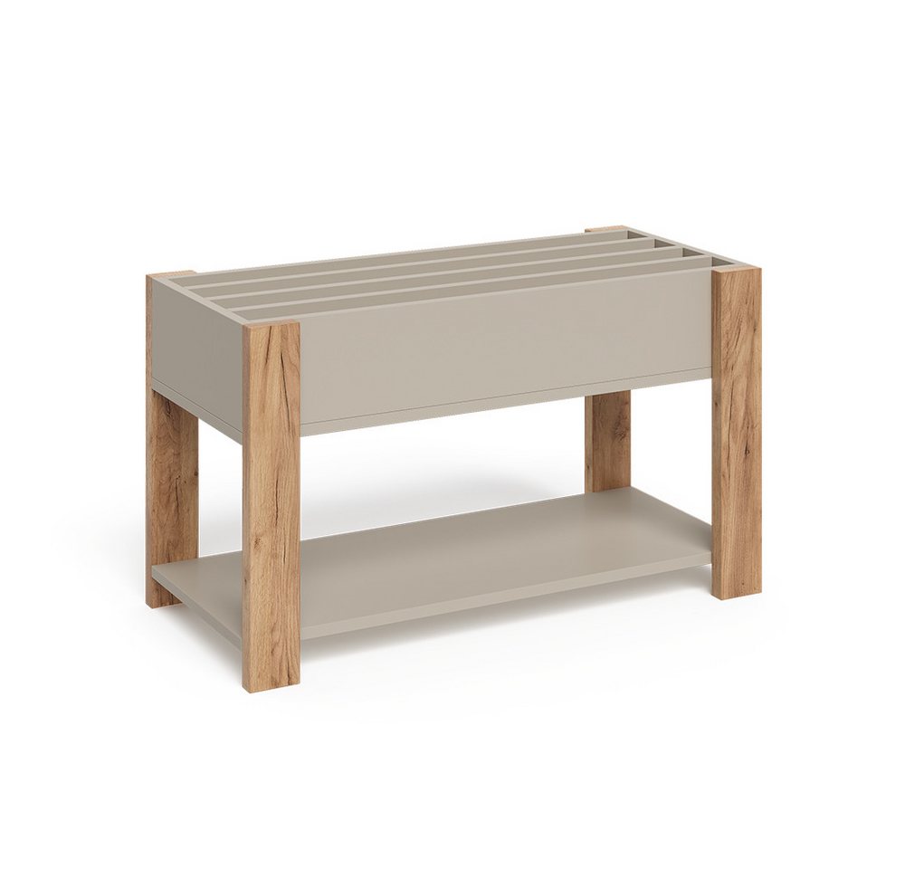 VitaliSpa® Bücherregal Malia, Cashmere/Artisan/Artisan, 80 x 46 cm, 1-tlg. Bild 3