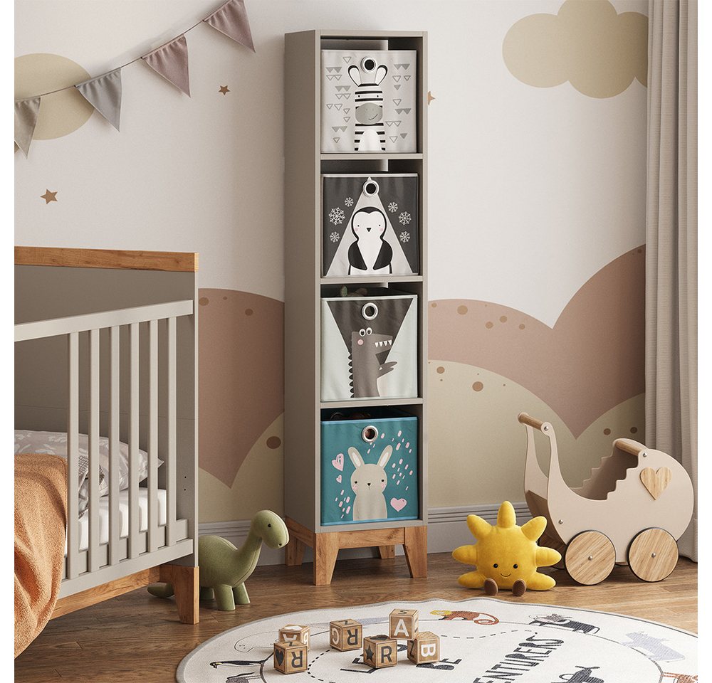 VitaliSpa® Bücherregal Malia, Cashmere/Artisan, 35.2 x 159.5 cm, 1-tlg. Bild 5