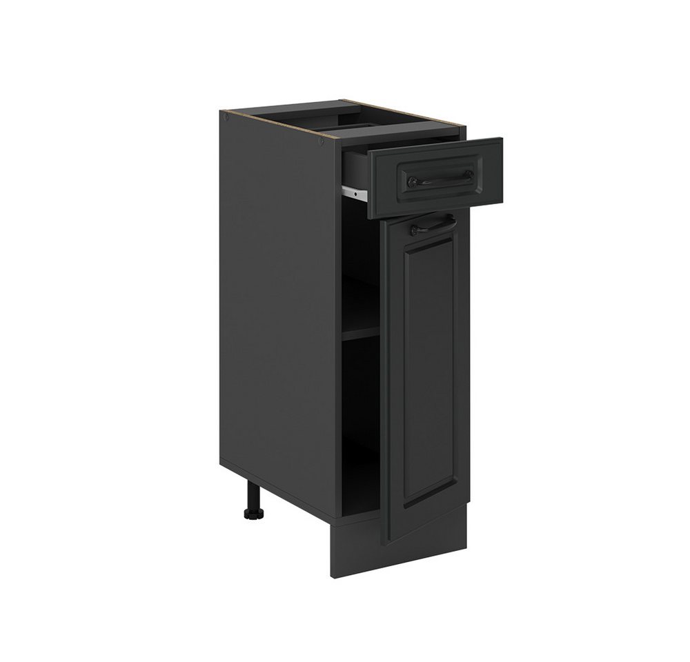 Vicco Unterschrank R-Line, Anthrazit Landhaus/Anthrazit, 30 cm ohne Arbeitsplatte (1-St)