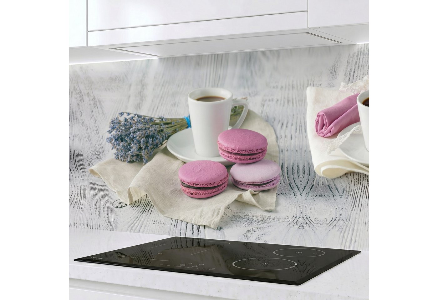 Rodnik Küchenrückwand Macarons, monolithische ABS-Platte mit Direktdruck, formstabil und langlebig Bild 4