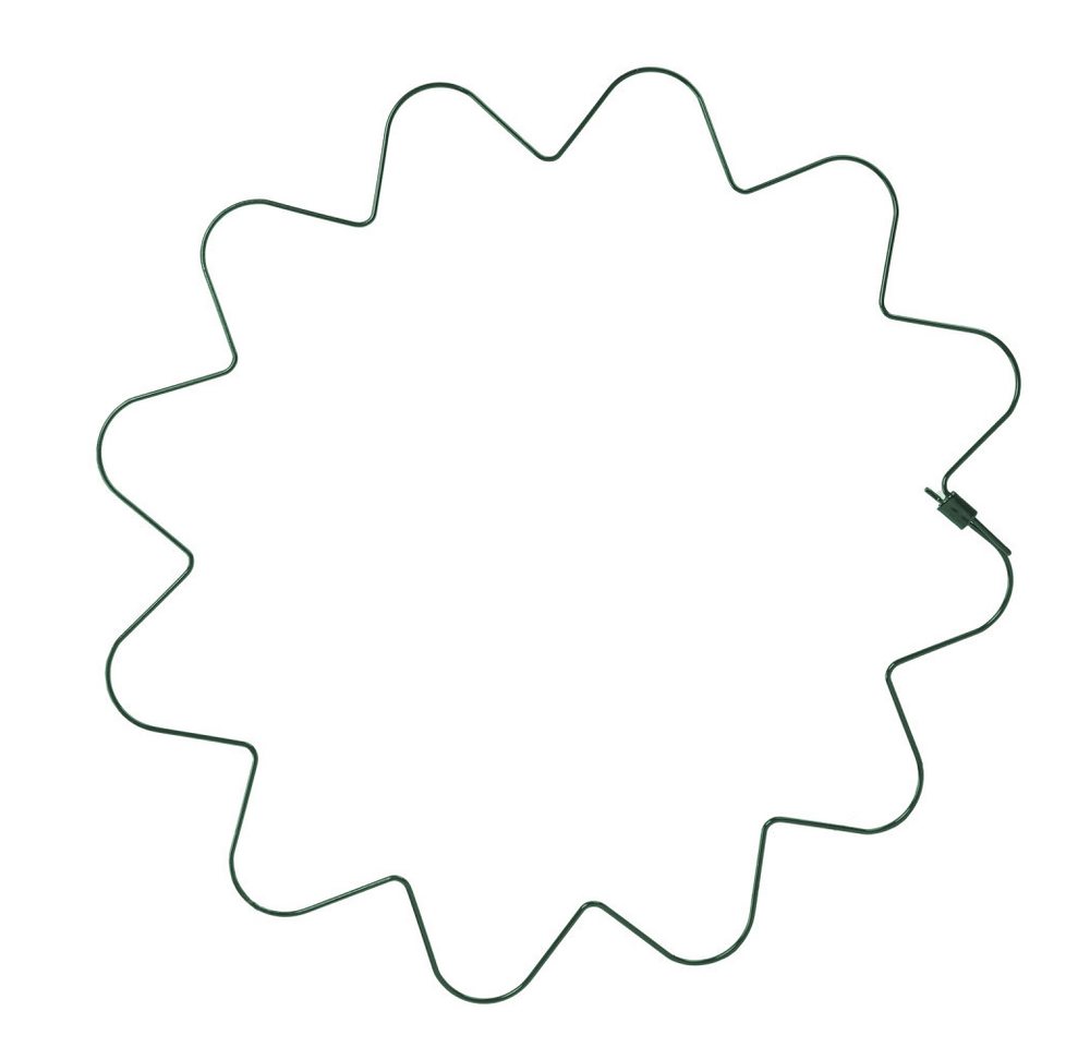 Bradas Spalier Pflanzenstütze Staudenhalter 40cm Kletterpflanzen wellenförmig Schutz Bild 3