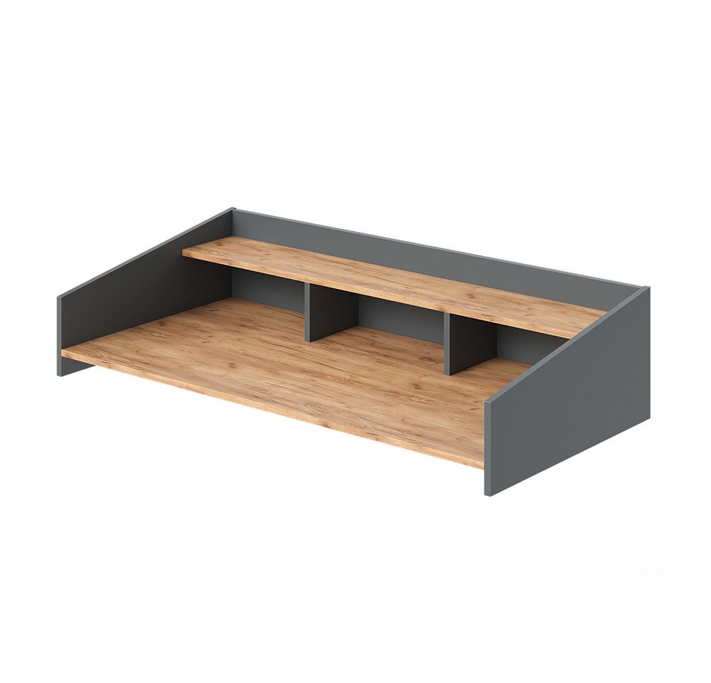Vicco Waschmaschinenumbauschrank Viktor, Goldkraft Eiche/Anthrazit, 127.2 x 30 cm (1-St) Bild 4