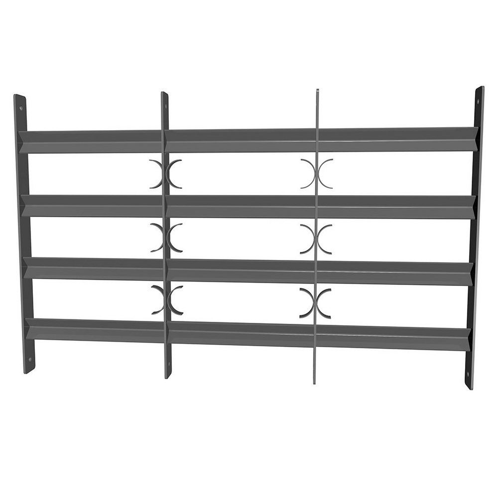 Feel2Home Fensterschutzgitter Sicherheitsgitter Balkongeländer Fensterschutz Stahl versch. Größen (Stück, Fenstergitter), Vollständig verschweißt Bild 5