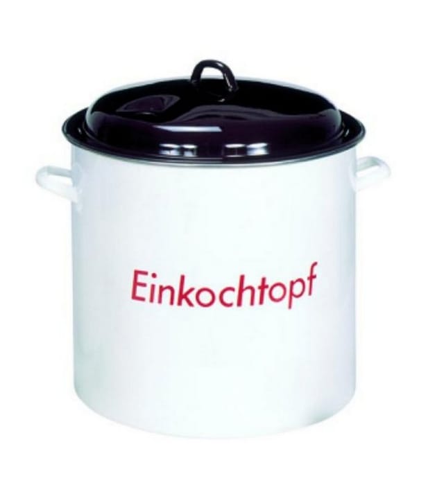 Krüger Einkochtopf Einkocher em. M. Metalld. 35 cm ER35, (1-tlg)