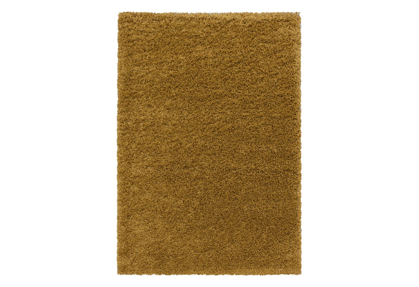 KADIMA DESIGN Teppich SPREE Shaggy Langflor Wohnzimmer Schlafzimmer Waschbar Esszimmer, Läufer, Höhe: 32 mm, Gold, 60x110 cm, Wohnzimmerteppich Strapazierfähig Waschbar Bild 4
