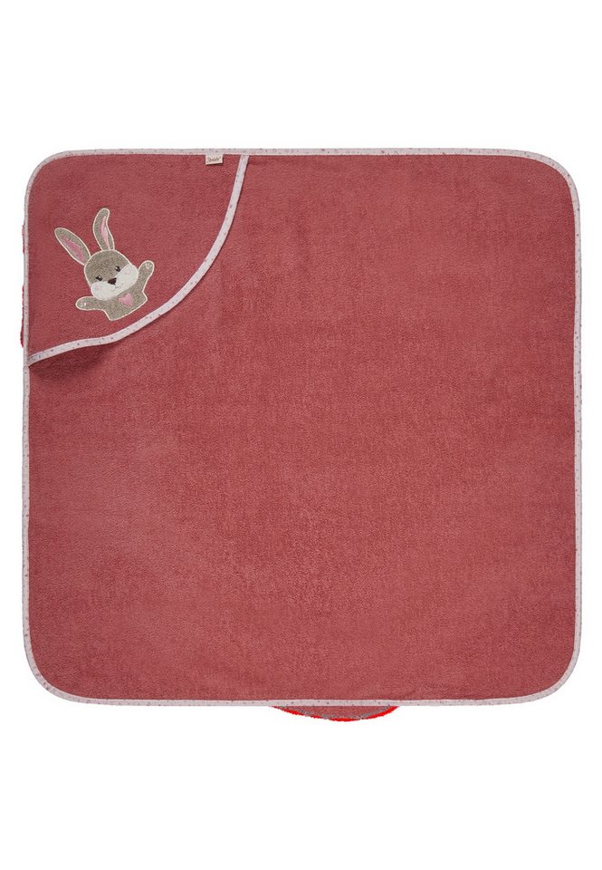 Sterntaler® Badetücher Kapuzenbadetuch 80x80 cm Hanni, Frottee (1-St) Bild 5