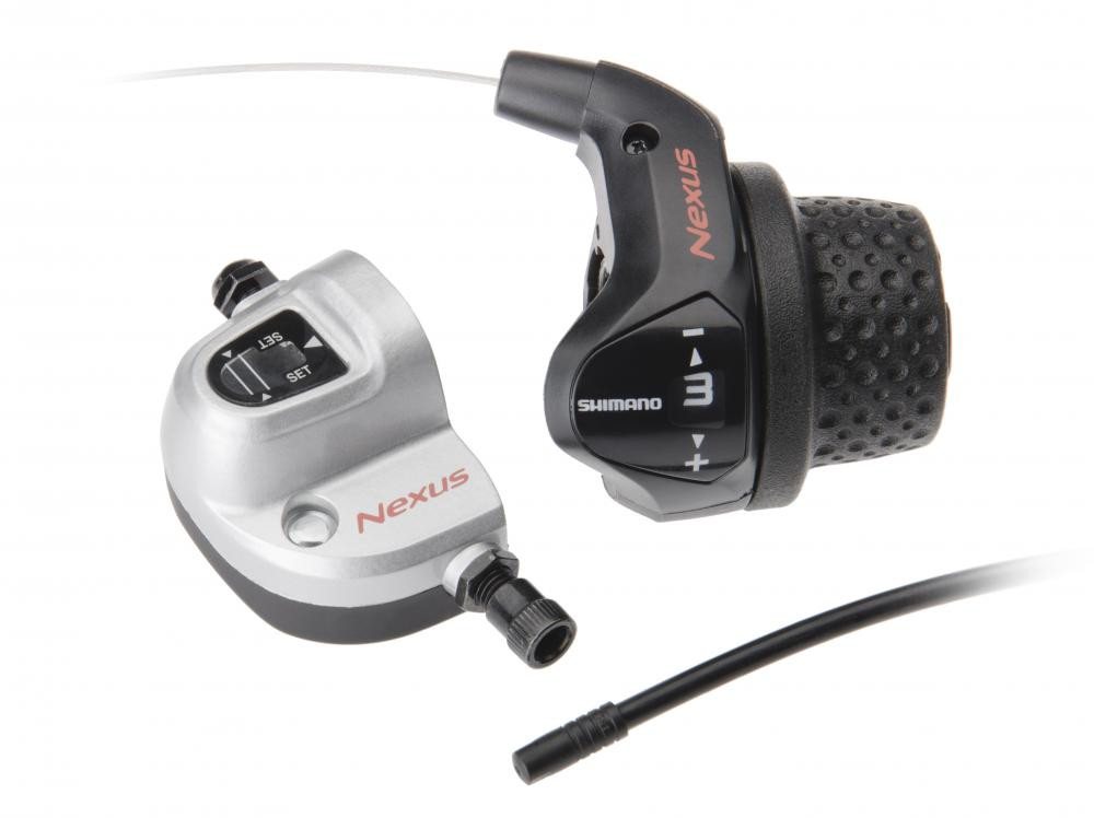 Shimano Schalthebel Shimano Drehgriffschalter NEXUS SL-3S41 - 3-Gang Nabenschaltung mit Sc