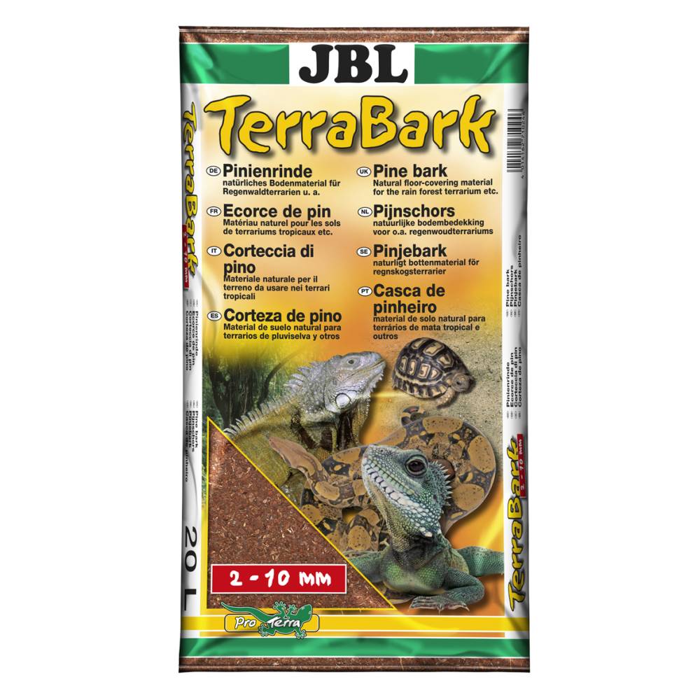 JBL GmbH & Co. KG Terrarien-Substrat JBL Bodengründe für Terraristik, JBL TerraBasis, TerraCoco,TerraWood, Pinienrinde, (1-St)