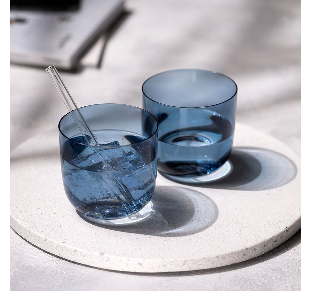 like. by Villeroy & Boch Tumbler-Glas Like Ice Wasserglas, 280 ml, 2 Stück, 2-tlg., Glas, Kristallglas, 2 Stck, spülmaschinenfest Bild 2