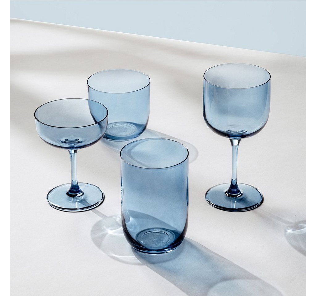 like. by Villeroy & Boch Tumbler-Glas Like Ice Wasserglas, 280 ml, 2 Stück, 2-tlg., Glas, Kristallglas, 2 Stck, spülmaschinenfest Bild 4
