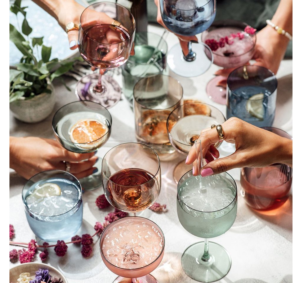 like. by Villeroy & Boch Tumbler-Glas Like Ice Wasserglas, 280 ml, 2 Stück, 2-tlg., Glas, Kristallglas, 2 Stck, spülmaschinenfest Bild 5