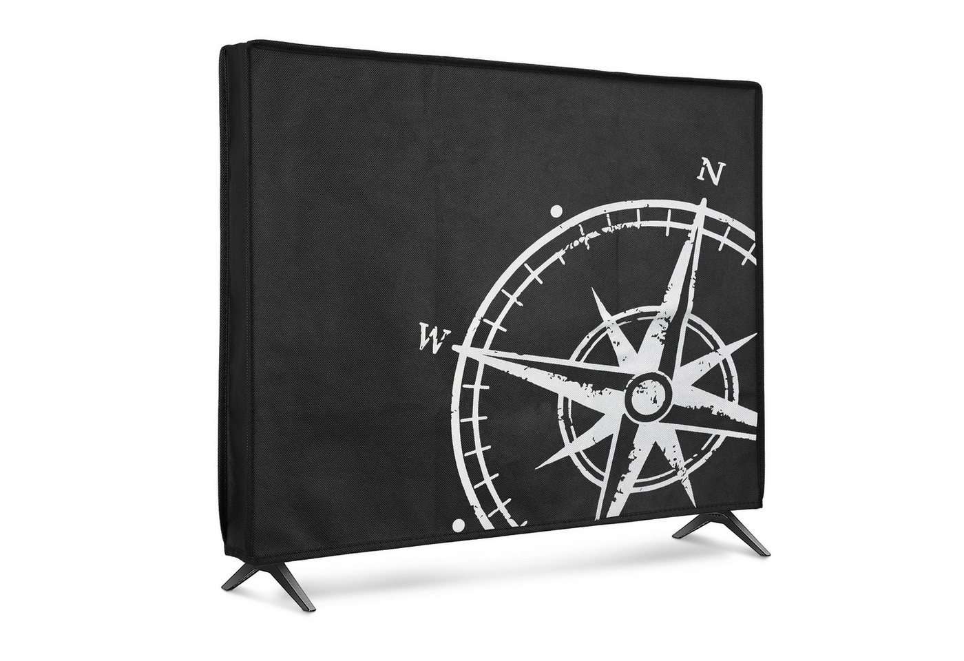 kwmobile Abdeckhaube 24" TV Hülle - Fernseher Bildschirmschutz Abdeckung - TV Bildschirm, DER SCHUTZ FÜR DEIN DISPLAY: Schütze den Bildschirm Deines Bild 4