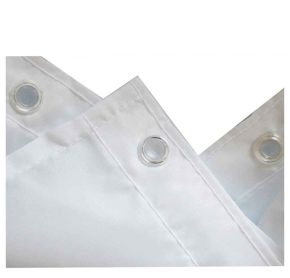 Ekershop Duschvorhang Textil Digitaldruck ORCHIDEEN für Duschstange Breite 240 cm (inkl. Ringe), Höhe 200 cm, wasserabweisend, waschbar, bügelbar Bild 5