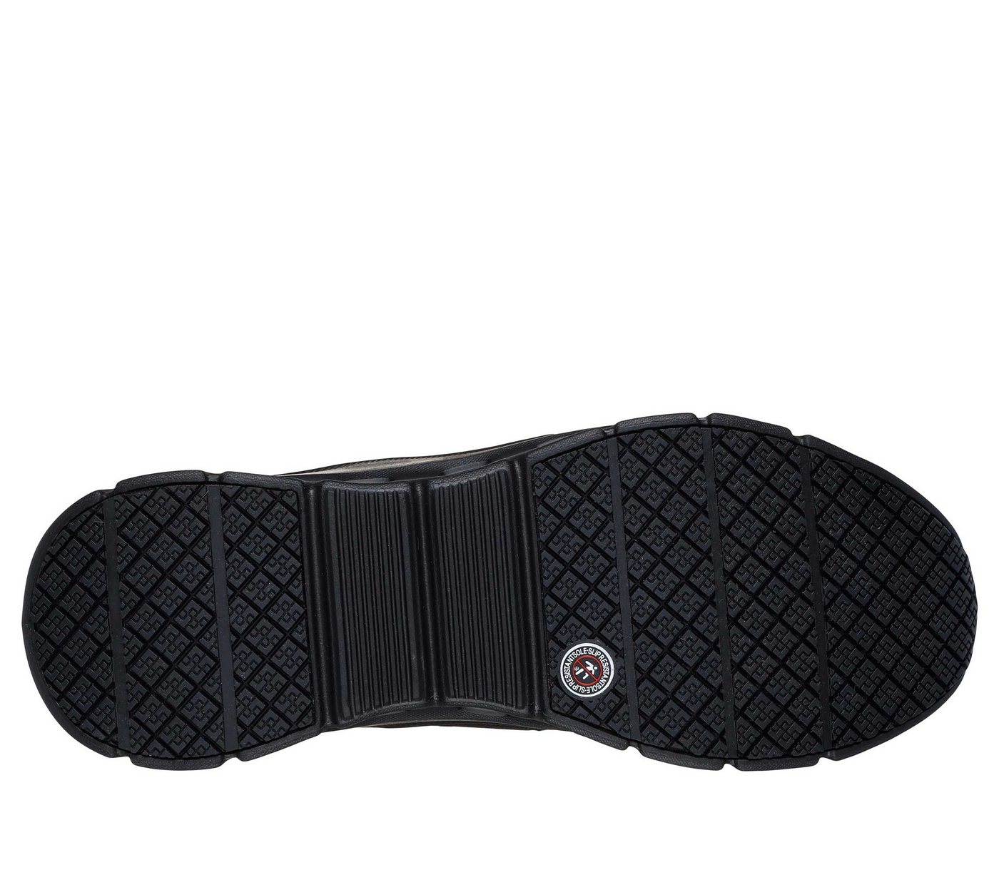 Skechers GLIDE-STEP PRO OB SR Berufsschuh Herren Slip-On ohne Schnüren Arbeitsschuh Air-Cooled - Memory Foam - Vegan - EN ISO 20347:2022+A1:2024