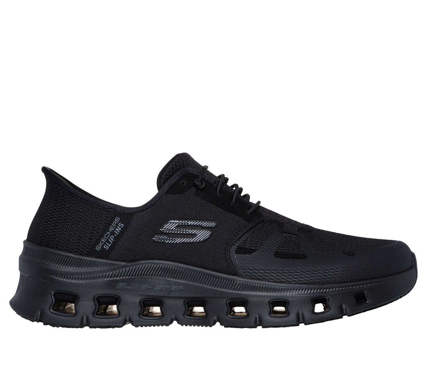 Skechers GLIDE-STEP PRO OB SR Berufsschuh Herren Slip-On ohne Schnüren Arbeitsschuh Air-Cooled - Memory Foam - Vegan - EN ISO 20347:2022+A1:2024 Bild 2