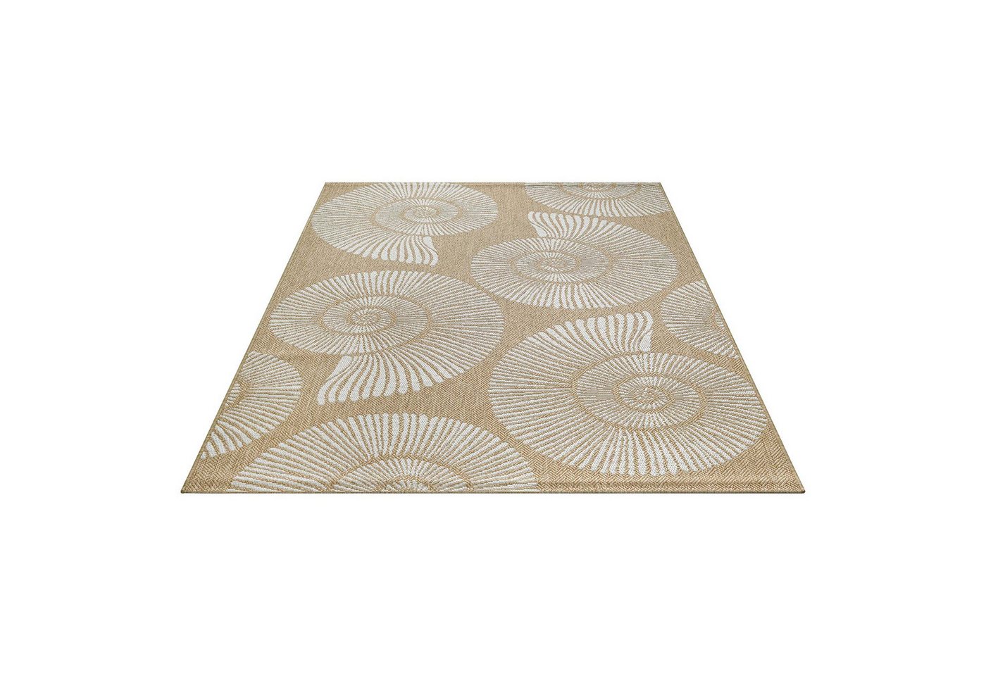 TaraCarpet Teppich TaraCarpet Regina Maritim Wohnzimmer,Schlafzimmer,Esszimmer natur, rechteckig, Höhe: 7 mm, Küche Flur Terrasse Garten Balkon 80x150 Bild 2