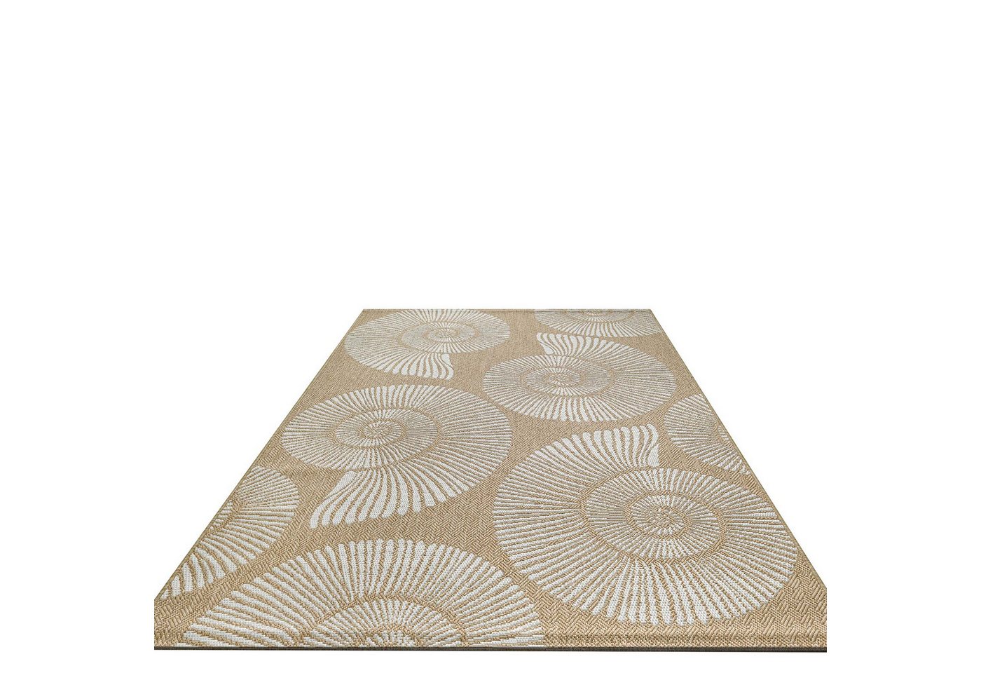 TaraCarpet Teppich TaraCarpet Regina Maritim Wohnzimmer,Schlafzimmer,Esszimmer natur, rechteckig, Höhe: 7 mm, Küche Flur Terrasse Garten Balkon 80x150 Bild 4