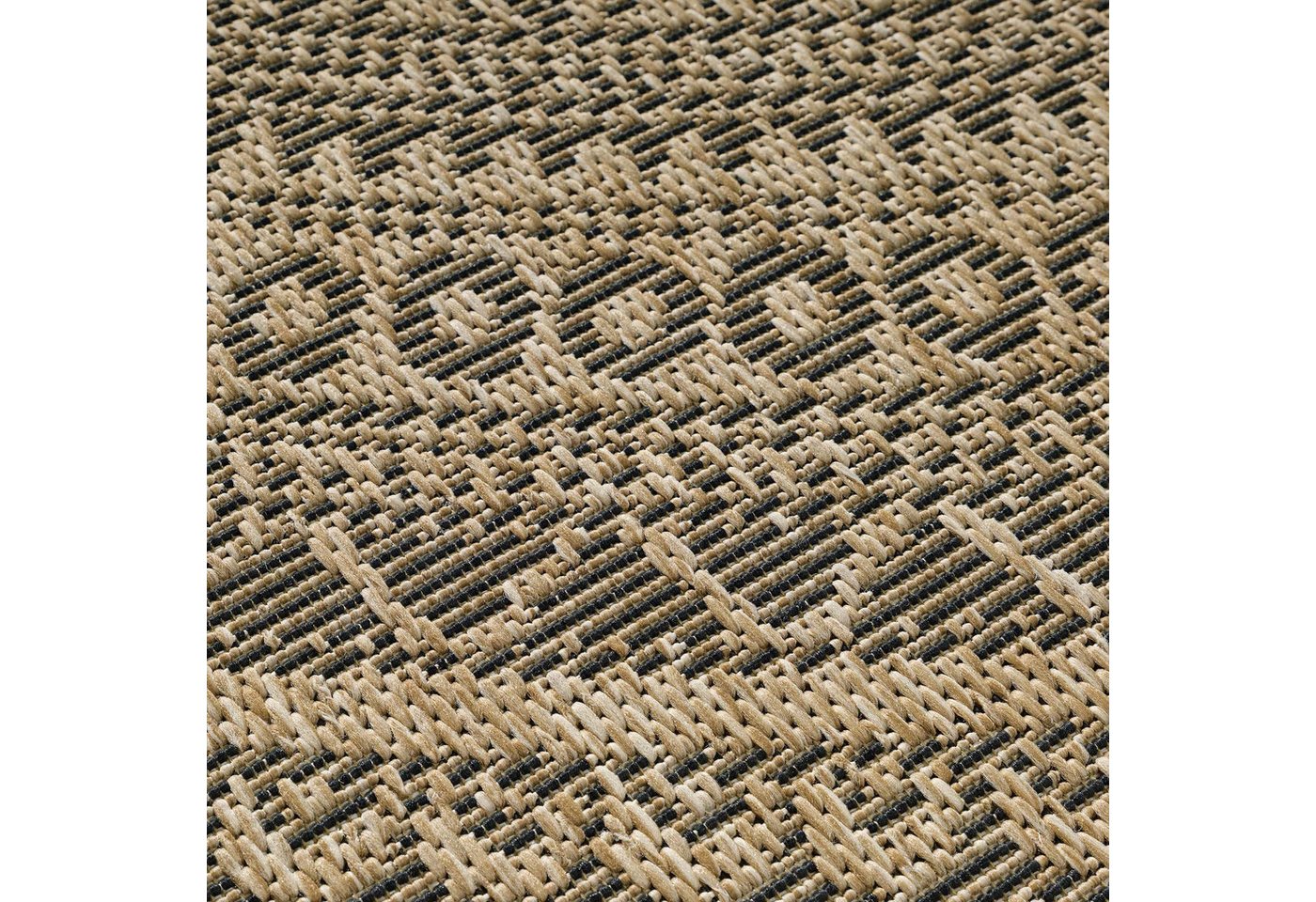 TaraCarpet Teppich TaraCarpet Regina Mandala Wohnzimmer,Schlafzimmer,Esszimmer natur, rechteckig, Höhe: 7 mm, Küche Flur Terrasse Garten Balkon 80x150 Bild 5