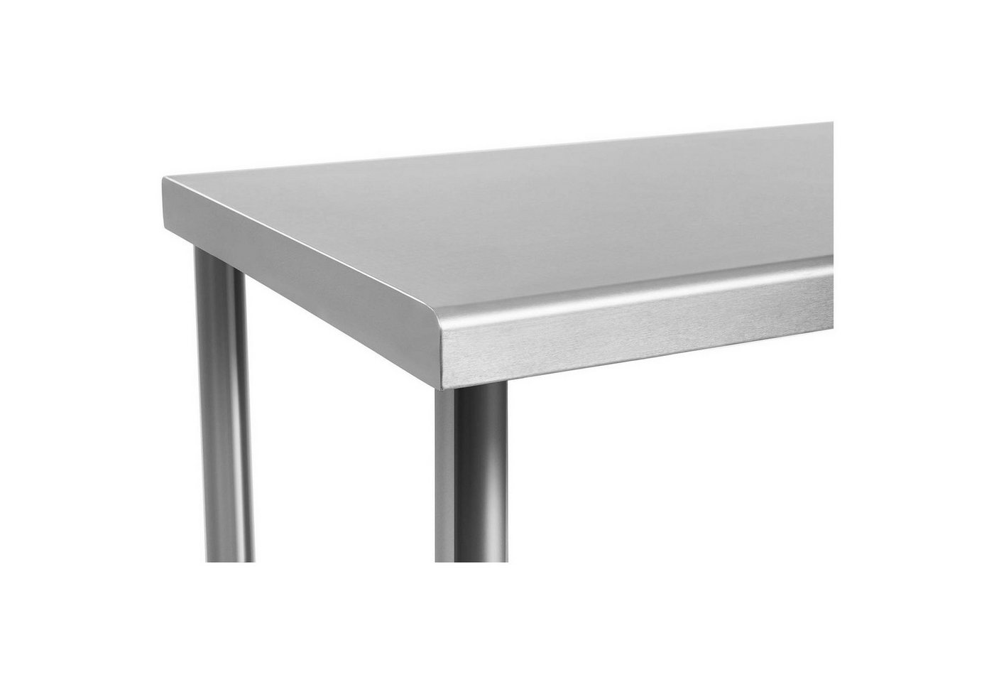 Royal Catering Arbeitstisch 100 x 70 cm Edelstahl Küchentisch Edelstahltisch Gastro Tisch Profi, verschiedene Größen Bild 2